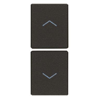 Vimar Linea 31480.FG Due mezzi tasti 1M simboli frecce nero product photo Photo 01 3XL