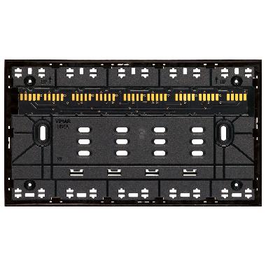 Vimar Linea 32604.G Supporto XT 4M nero product photo Photo 01 3XL