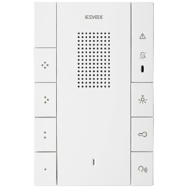 Citofono vivavoce 2F+ Voxie 7 puls. b.co product photo Photo 01 3XL