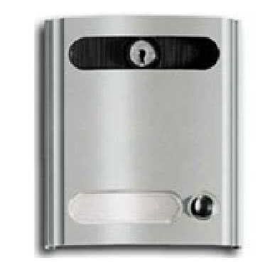 Elvox Modulo con 1 tasto serratura grigio luce product photo Photo 01 3XL