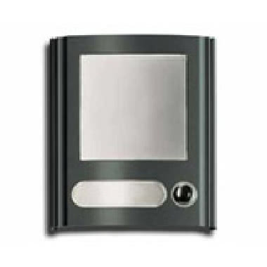 Elvox Modulo con 1 tasto n.civico grigio sablè product photo Photo 01 3XL