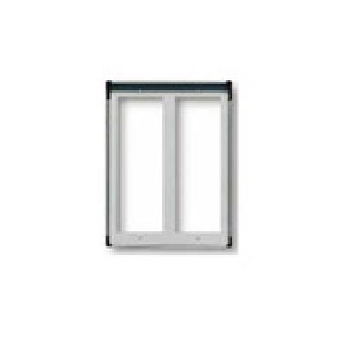 Cornice per 4 moduli 2x2 grigio luce product photo Photo 01 3XL