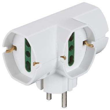 Adattatore verticale S31+3 univ. bianco product photo Photo 01 3XL