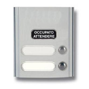 Modulo con 2 tasti OCC-ATT grigio luce product photo Photo 01 3XL
