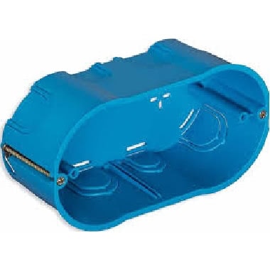 SCATOLA INCASSO 4 MODULI PARETI LEGGERE AZZURRO (GW 850°C) product photo Photo 01 3XL