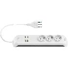Presa mult. 16A 3schuko+4USB+int. + WiFi product photo
