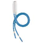 Unità segnal. LED 250V 0,35W azzurro product photo
