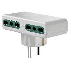 Adattatore mult. S31+4P17/11 bianco product photo