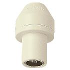 Presa TV d9,5 assiale avorio product photo