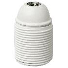 Portalampada E27 M10x1 cm/fil. bianco product photo