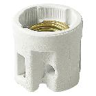 Portalampada E27 &oslash;50mm porc. bianco product photo