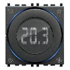 Termostato rotella KNX 2M grigio product photo