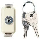 Serie 8000 Interruttore 1P 10AX +chiave product photo