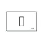 Placca 1M resina scatto bianco product photo