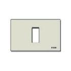 Placca 1M allum. scatto oro product photo