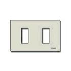 Placca 2M allum. scatto oro product photo