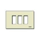 Placca 3M resina scatto avorio product photo