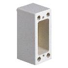 Scatola parete+fondo 1M P40mm avorio product photo