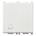 Vimar Plana 14008.2.C Pulsante 1P NO 10A campanello 2M bianco product photo
