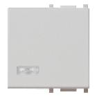 Vimar Plana 14027.SL Tasto 2M +diffusore Silver product photo