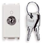Vimar Plana 14087 Pulsante 2P NO 16A +chiave bianco product photo
