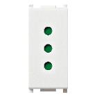 Vimar Plana 14201 Presa 2P+T 10A P11 bianco product photo