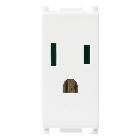 Vimar Plana 14242 Presa SICURY 2P+T 15A USA+SASO bianco product photo