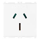 Vimar Plana 14262 Presa SICURY 2P+T 15A Australia bianco product photo