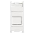 Vimar Plana 14337.6 Presa RJ45 Cat6 UTP con portello bianco product photo