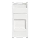 Vimar Plana 14337.C Adattatore portello RJ45 Keystone bianco product photo