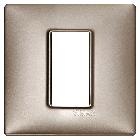 Vimar Plana 14641.74 Placca 1M nichel perlato product photo