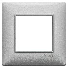 Vimar Plana 14642.71 Placca 2M Silver product photo