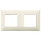 Vimar Plana 14643.03 Placca 4M (2+2) int71 beige product photo