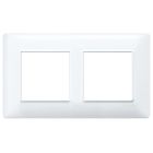 Placca 4M (2+2) int57 bianco product photo