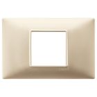 Placca 2M centrali champagne opaco product photo