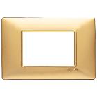 Vimar Plana 14653.25 Placca 3M oro opaco product photo
