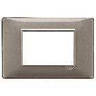 Vimar Plana 14653.40 Placca 3M Reflex cenere product photo