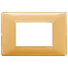 Vimar Plana 14653.43 Placca 3M Reflex ambra product photo