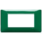 Vimar Plana 14654.47 Placca 4M Reflex smeraldo product photo