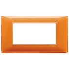 Vimar Plana 14654.48 Placca 4M Reflex arancio product photo