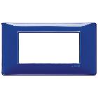 Vimar Plana 14654.50 Placca 4M Reflex zaffiro product photo