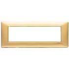 Vimar Plana 14657.25 Placca 7M oro opaco product photo