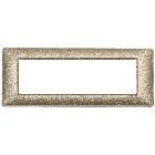 Vimar Plana 14657.70 Placca 7M bronzo metallizzato product photo