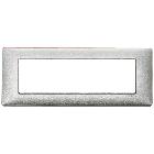 Vimar Plana 14657.71 Placca 7M Silver product photo