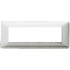 Vimar Plana 14657.81 Placca 7M alluminio spazzolato product photo