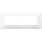Vimar Plana 14657.AB.01 Placca 7M antibatterico bianco product photo
