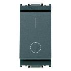 Vimar 16016 Idea Interruttore 2P 16AX grigio product photo