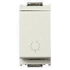 Vimar 16081.B Idea Pulsante 1P NO 10A luce bianco product photo
