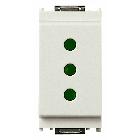 Vimar 16201.B Idea Presa 2P+T 10A P11 bianco product photo