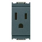 Vimar 16245 Idea Presa 2P+T 15A USA+SASO grigio product photo